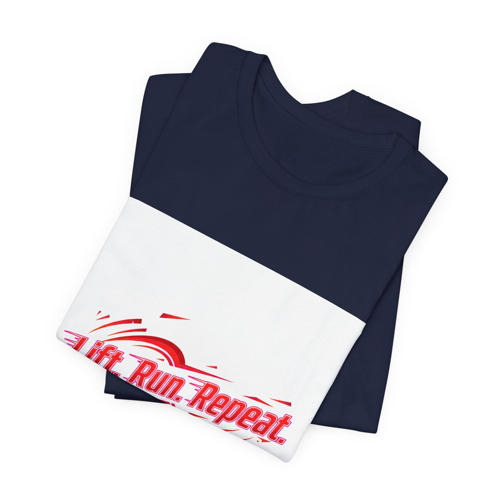 Lift Run Repeat Tee | fitness shirt, gym motivation