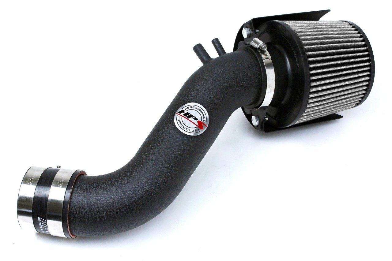 HPS Shortram Air Intake Kit 2015-2018 Hyundai Sonata 2.4L Non Turbo, Includes Heat Shield, Black
