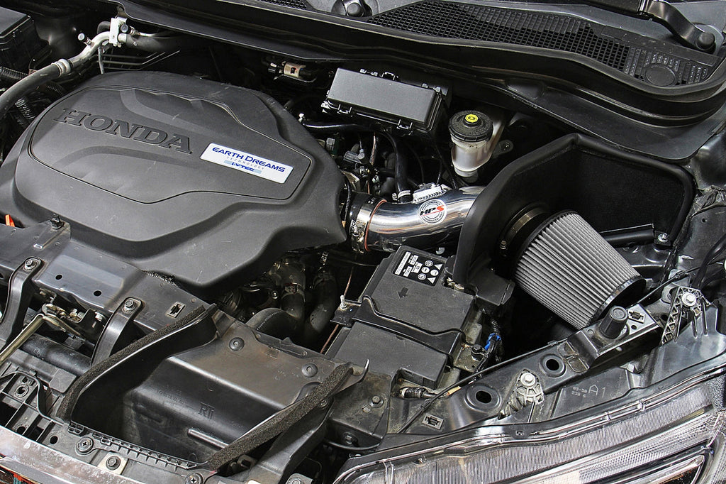 HPS Performance HPS Shortram Air Intake Kit 2019-2025 Honda Passport 3.5L V6, Includes Heat Shield, 827-621