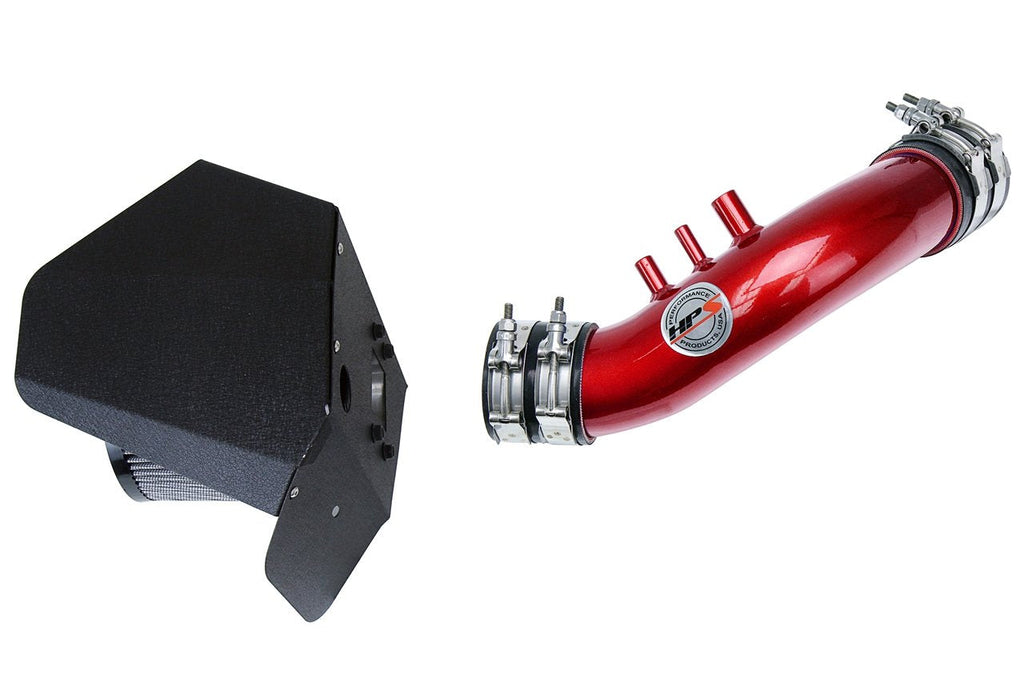 HPS Shortram Air Intake Kit 1989-1995 Toyota 4Runner 3.0L V6, Includes Heat Shield, Red