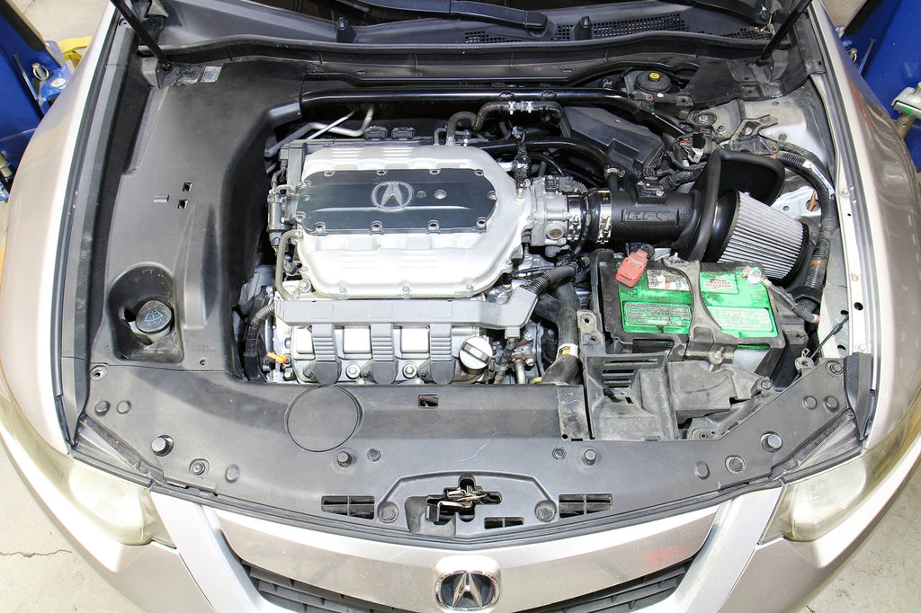 HPS Performance HPS Shortram Air Intake Kit 2010-2014 Acura TSX 3.5L V6, Includes Heat Shield, 827-701