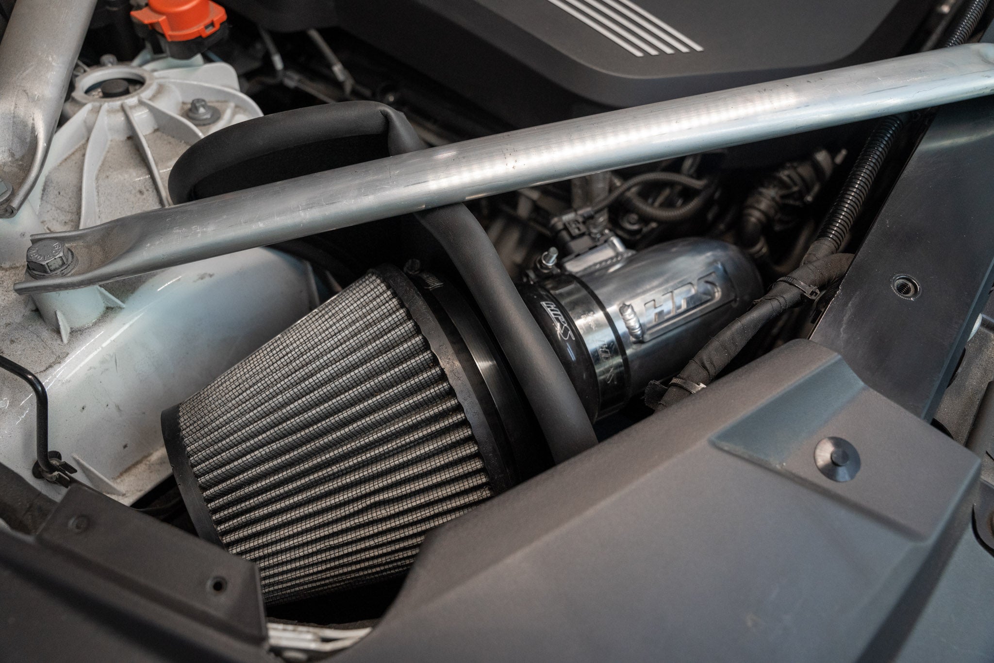 HPS Performance Products Air Intake Kit 2020-2023 BMW X6 3.0L Turbo B58 G06, Includes Heat Shield, 827-702