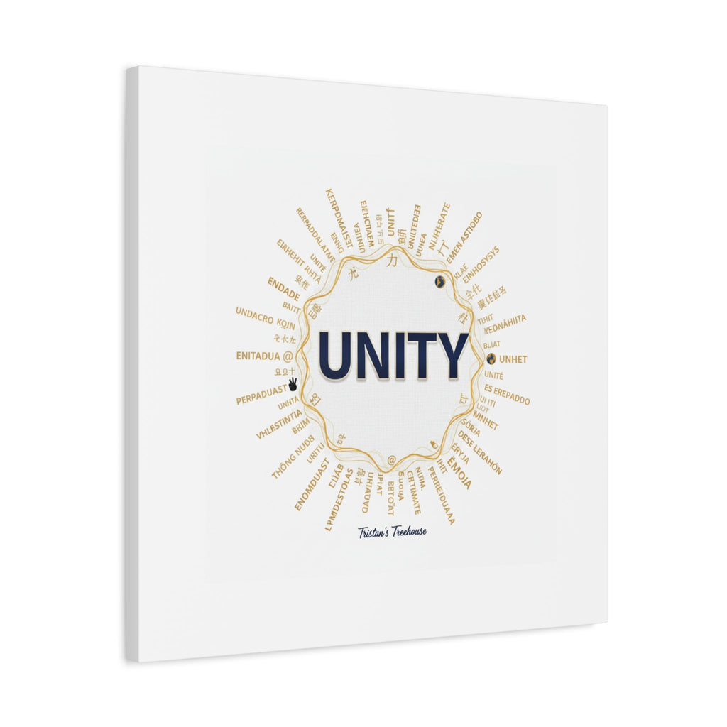UNITY Canvas, Matte Stretched 1.25" | Dry January sober curious decor