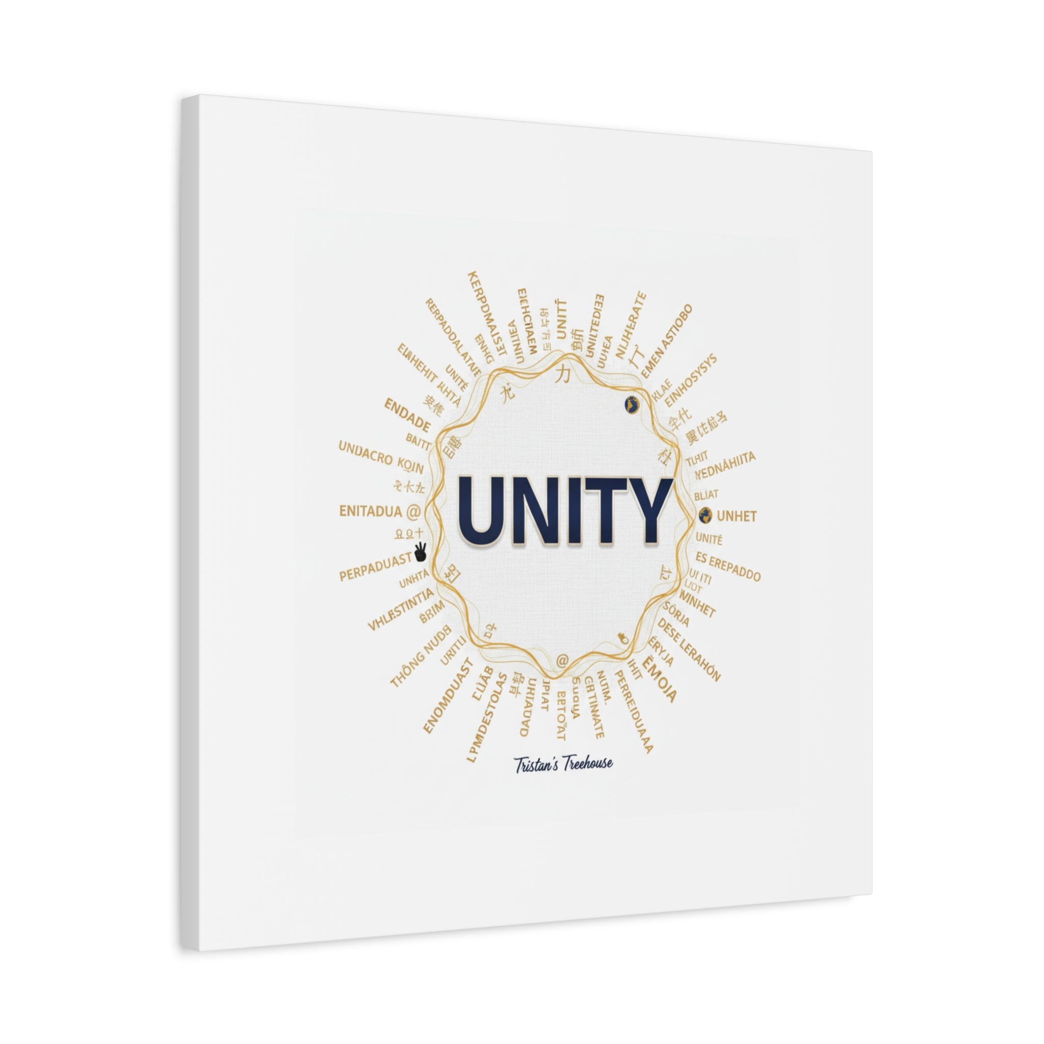 UNITY Canvas, Matte Stretched 1.25" | Dry January sober curious decor