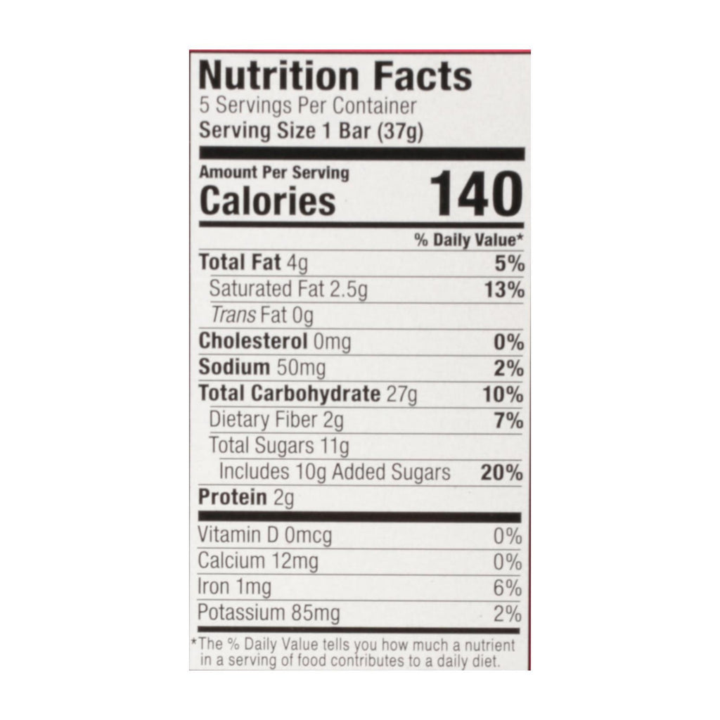 Bobo's Strawberry Stuffed Bites Oat Bars, 6-Pack, 6.5 Oz