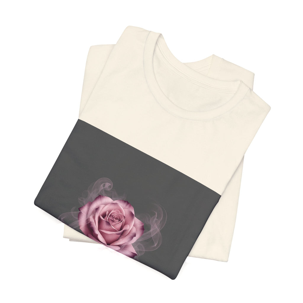 6 7 Rose Smoke Tee | Viral Valentine's Gothic Rose Shirt | 6 7 Meaning Dark Romance