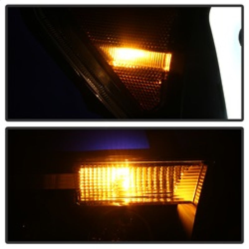 SPYDER Xtune Toyota Tundra 07-13 LED Light Bar Projector Headlights Black Smoked PRO-JH-TTU07-LED-BSM 9030413