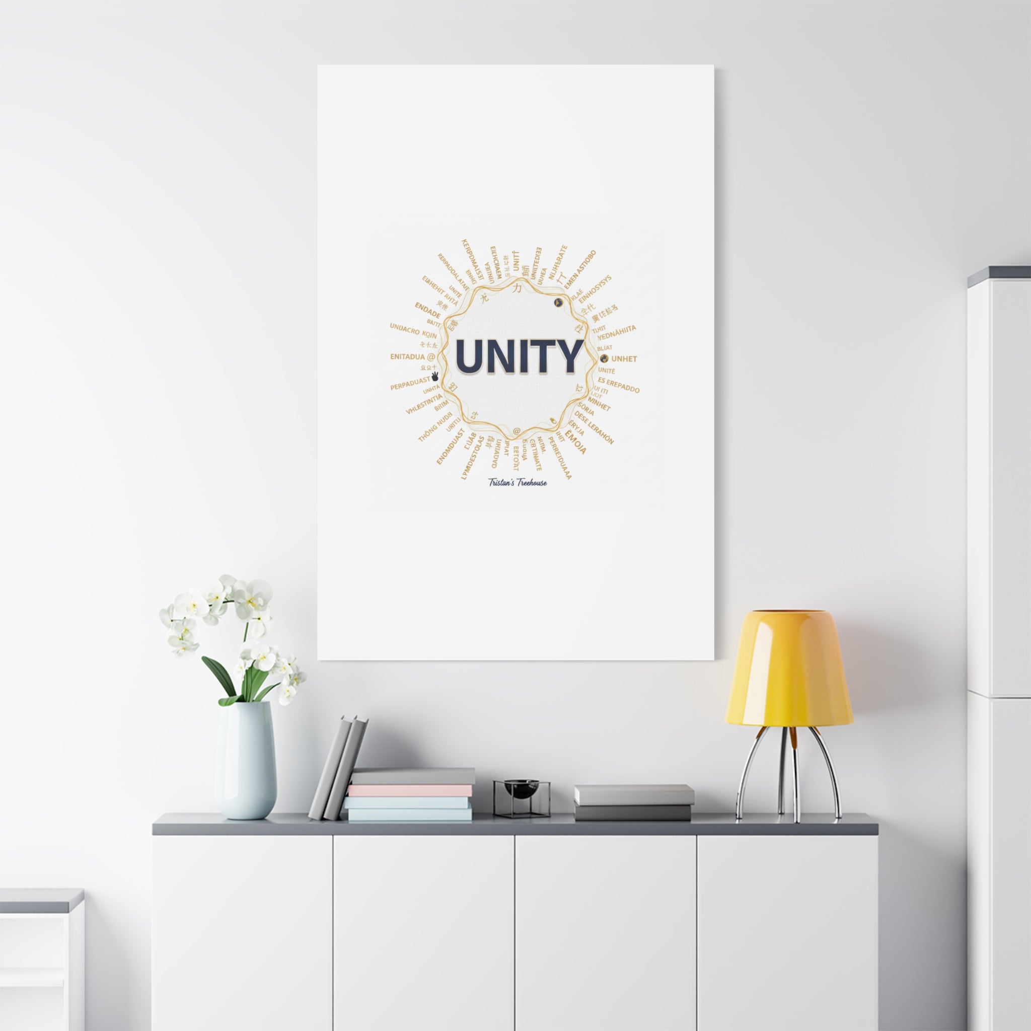 UNITY Canvas, Matte Stretched 1.25" | Dry January sober curious decor