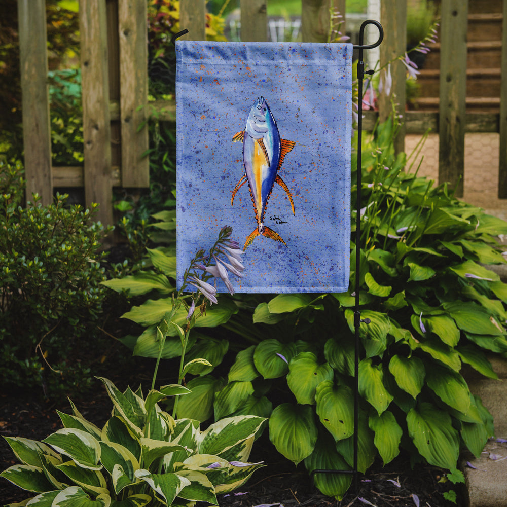 Fish Tuna Garden Flag Mailbox Decorative Yard Banner Outside Patio Artwork for Flower Beds, Garden Size, Multicolor
