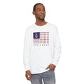 Stealie & Bears Flag Vineyard Collection Garment-Dyed Long Sleeve T-Shirt