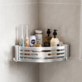 Portable Raised Bathroom Storage Triangle Rack