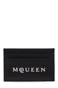 ALEXANDER MCQUEEN Mini Card Case with Logo Print
