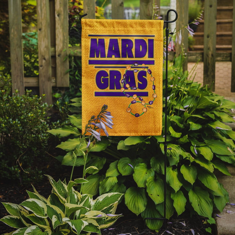 Mardi Gras Garden Flag Mailbox Decorative Yard Banner Outside Patio Artwork for Flower Beds, Garden Size, Multicolor