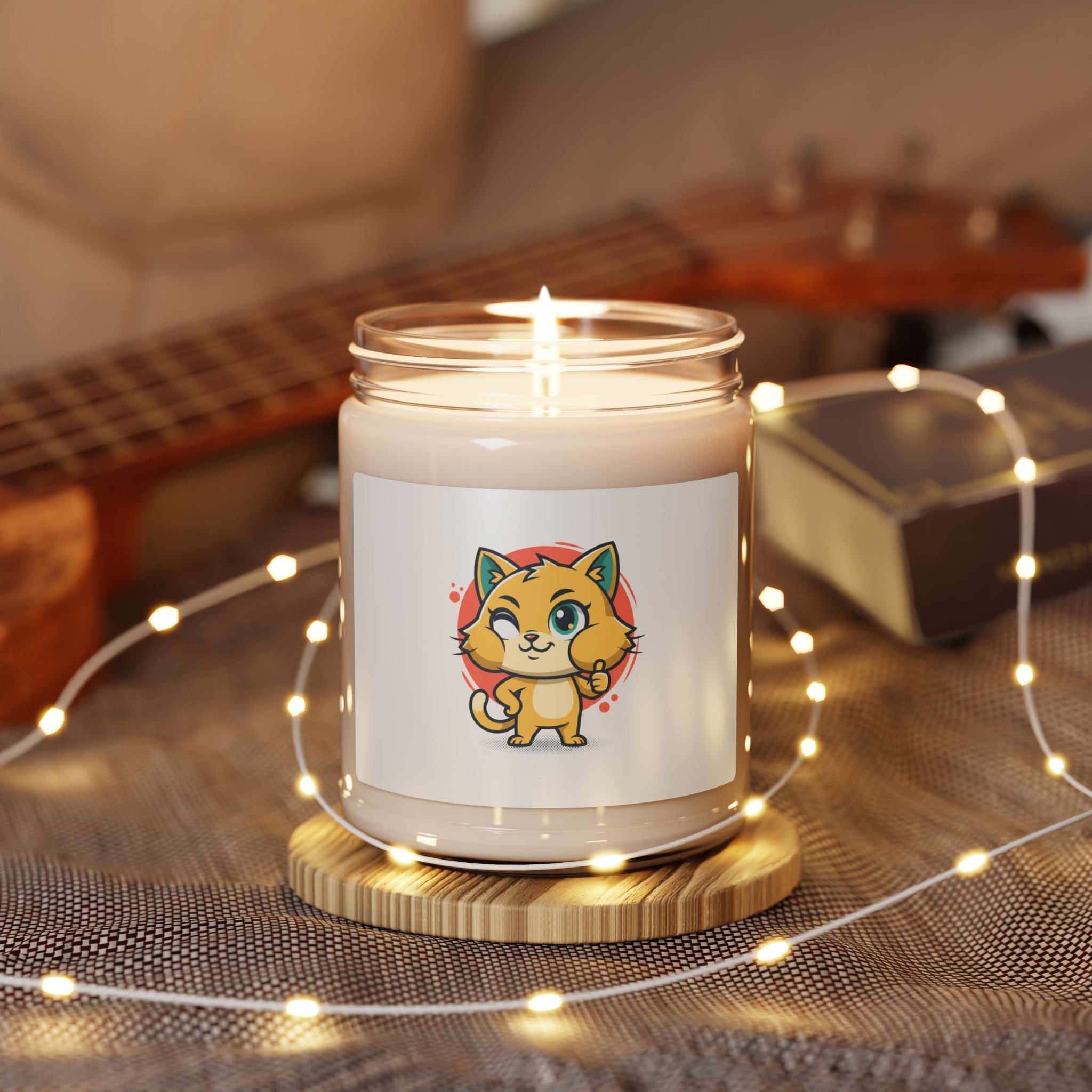Quirky Rodent Cute Rat Candle | Scented Soy Candle, 9oz