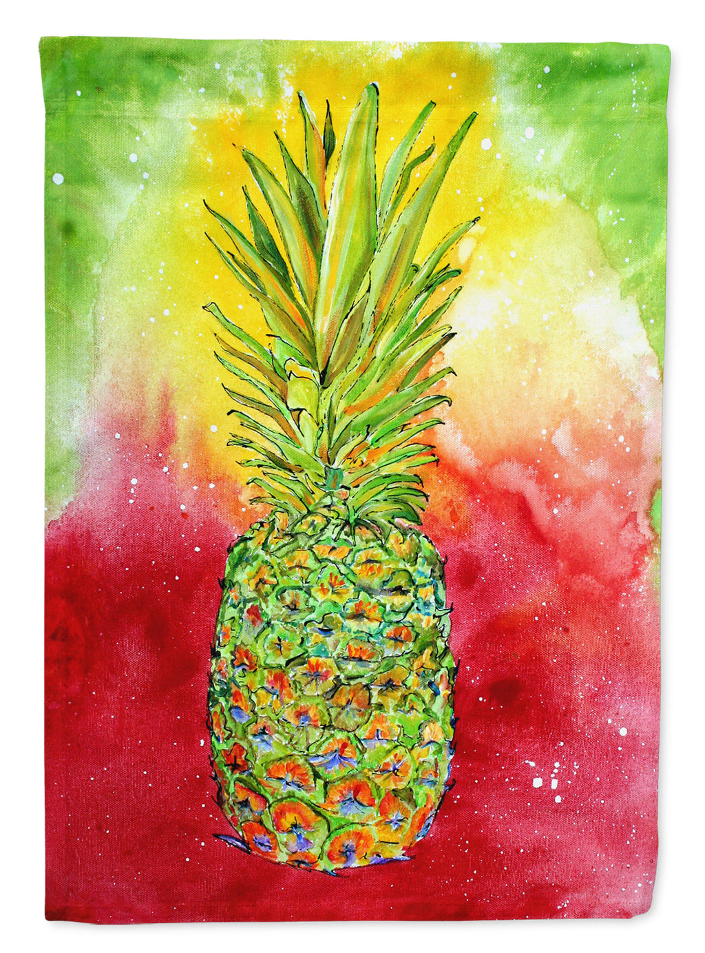 Pineapple Garden Flag Mailbox Decorative Yard Banner Outside Patio Artwork for Flower Beds, Garden Size, Multicolor
