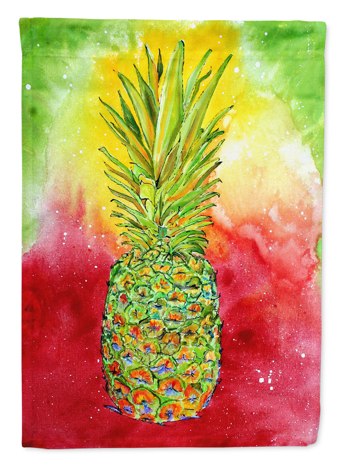 Pineapple Garden Flag Mailbox Decorative Yard Banner Outside Patio Artwork for Flower Beds, Garden Size, Multicolor