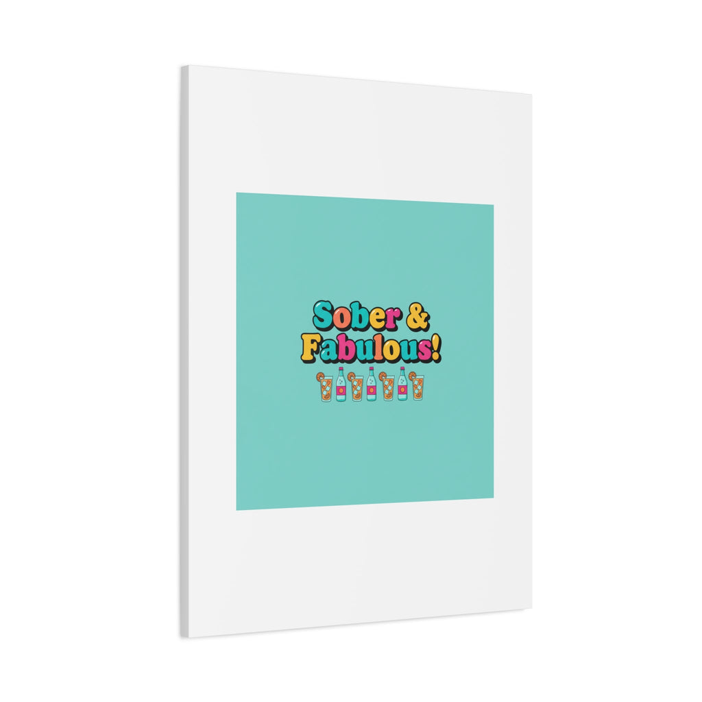 Sober & Fabulous! Canvas | Dry January, Mocktail Trend
