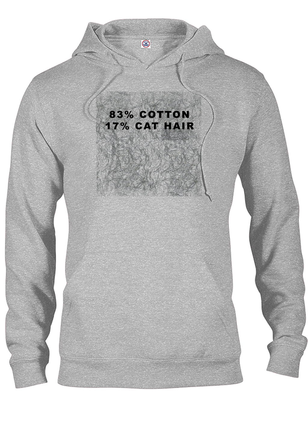 83% Cotton 17% Cat Hair T-Shirt