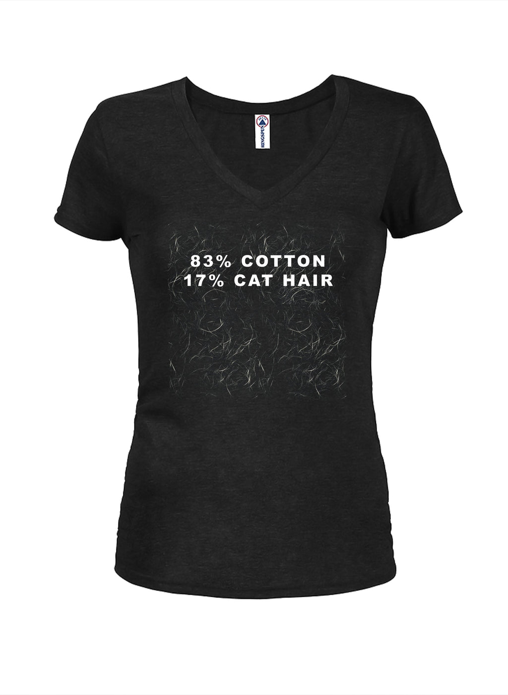 83% Cotton 17% Cat Hair T-Shirt