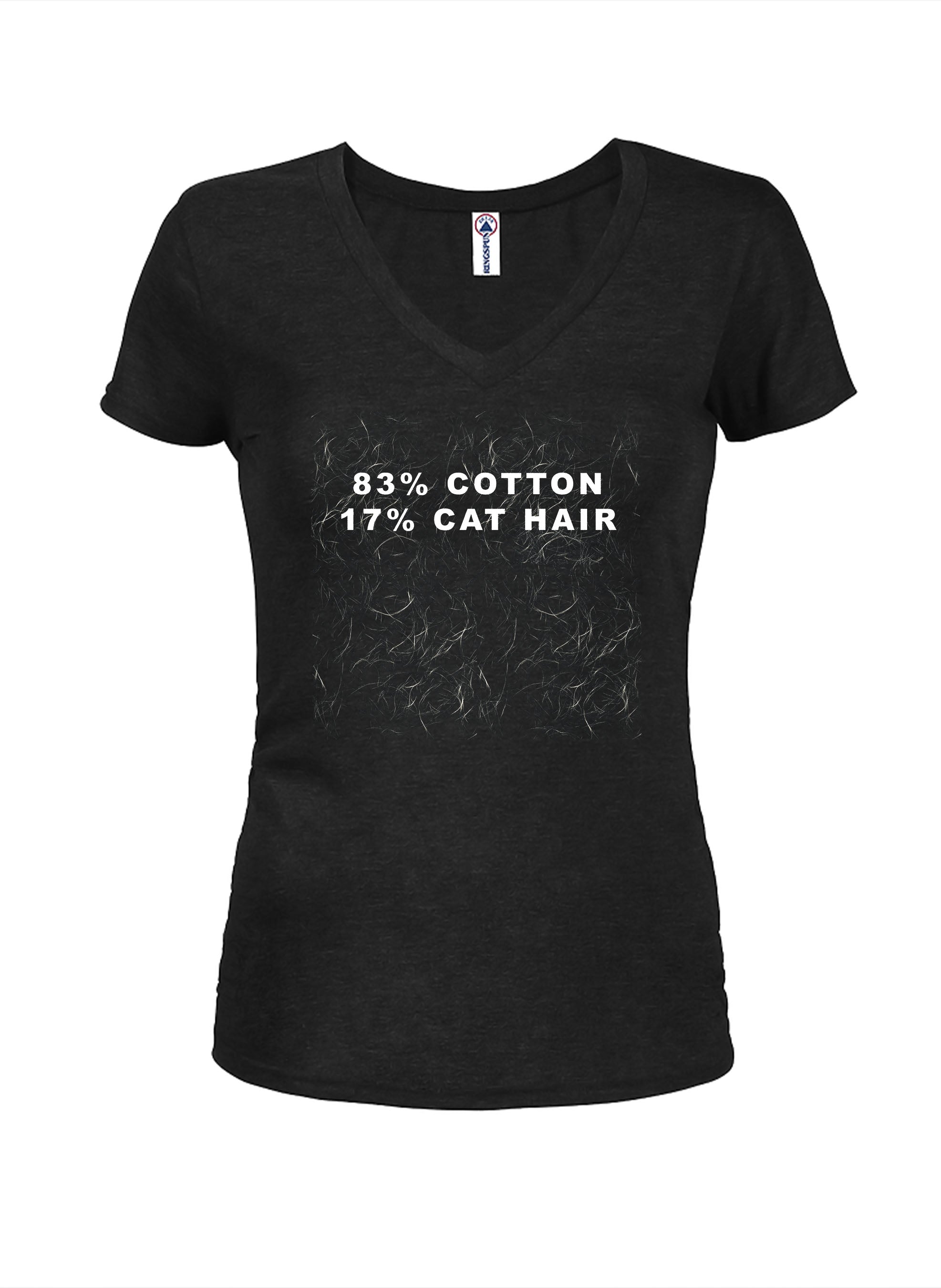 83% Cotton 17% Cat Hair T-Shirt
