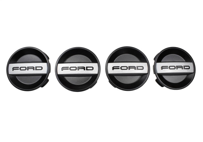 Ford Racing 17-22 Raptor/Ranger Wheel Center Cap Set M-1096K-RA