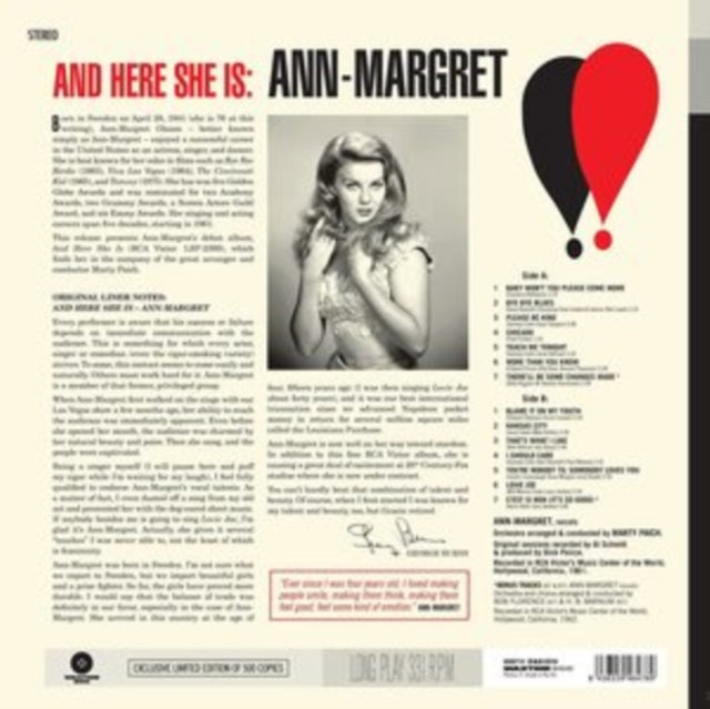 And There She Is (LP Collector's Edition/Limited/180G/Dmm)