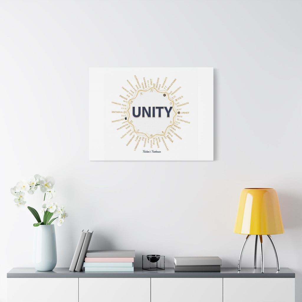 UNITY Canvas, Matte Stretched 1.25" | Dry January sober curious decor