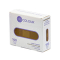 Tru-Colour Skin Tone Shade Fabric Bandage Adhesive Strip, Dark Brown, 1 x 3 Inch TCB-PLS100