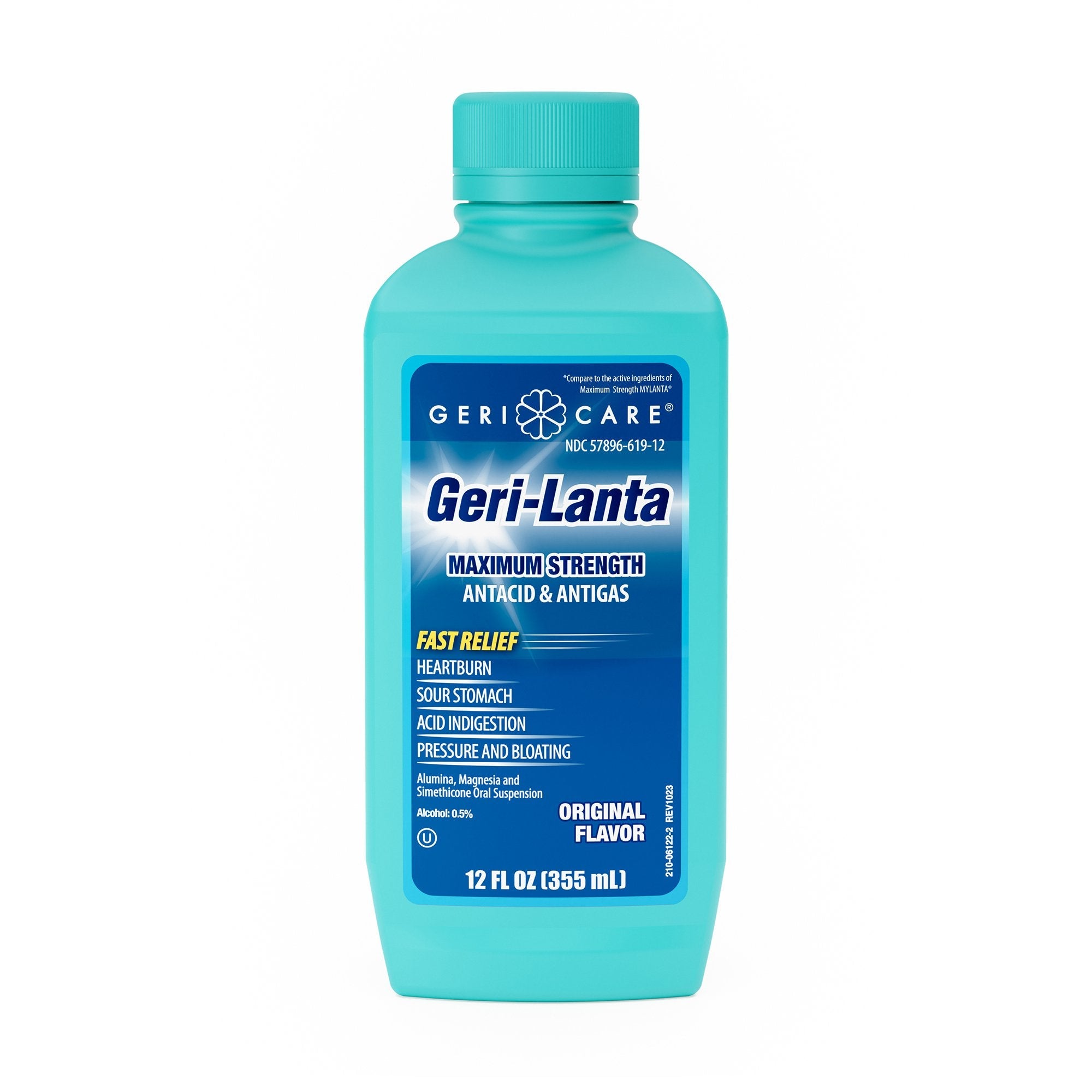 Geri-Care® Maximum Strength Antacid Oral Suspension, 12-ounce bottle XMYL-12-GCP