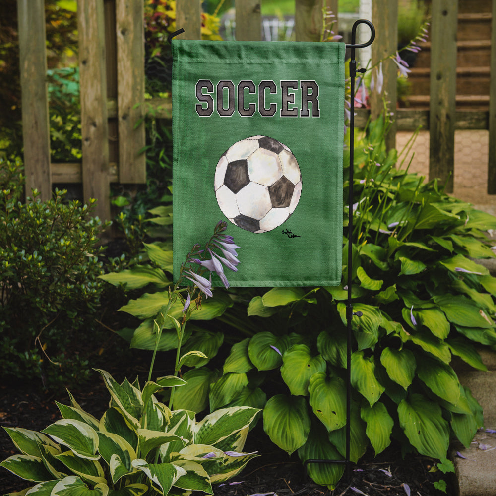 Soccer Garden Flag Mailbox Decorative Yard Banner Outside Patio Artwork for Flower Beds, Garden Size, Multicolor