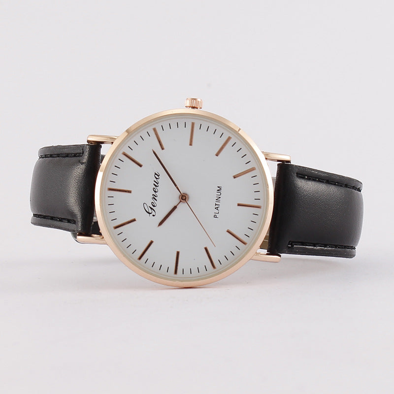 Ultra-thin Minimalist Leather Belt For Men