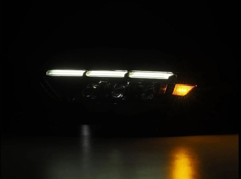 AlphaRex 15-17 Ford Mustang NOVA LED Proj Headlights Alpha Black w/Activ Light/Seq Signal/Switch DRL 880261 *Discontinued