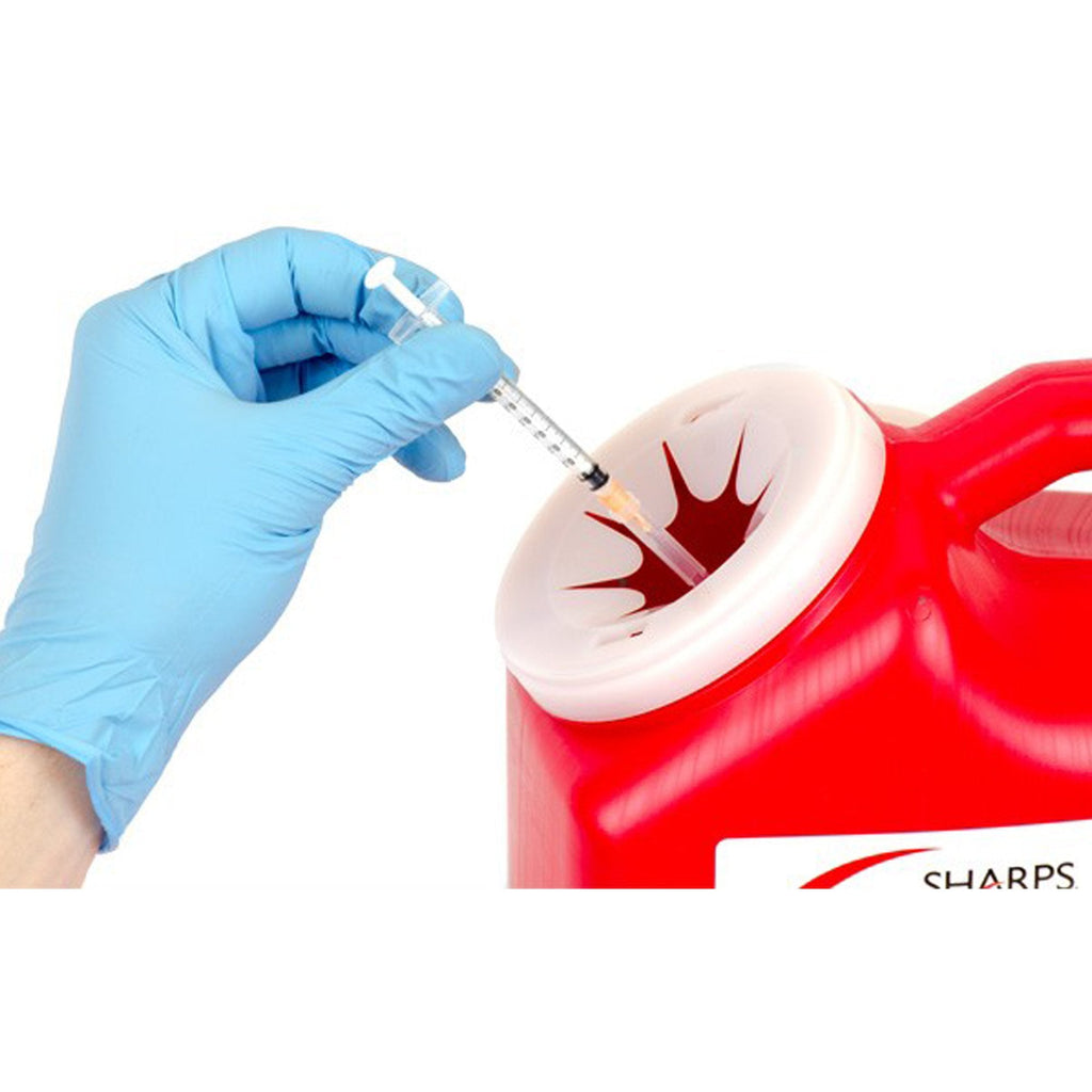 The Sharps Disposal by Mail System® Pro-Tec® Mailback Sharps Collector, 2 Gal. 12000-012