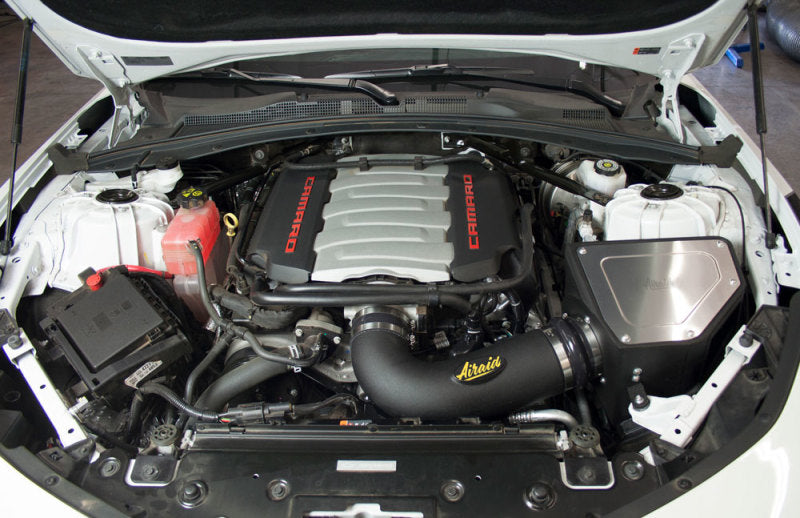 Airaid 16-20 Chevrolet Camaro SS V8-6.2L Performance Air Intake System (Oiled/Yellow Filter) 254-333