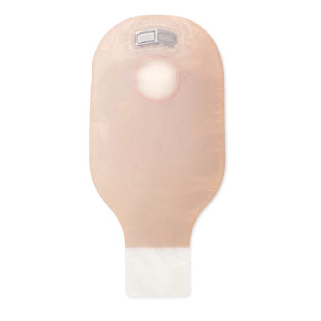 New Image™ 18164 Two-Piece Transparent Ostomy Pouch, Pre-cut to Fit 70 mm, Blue 18164