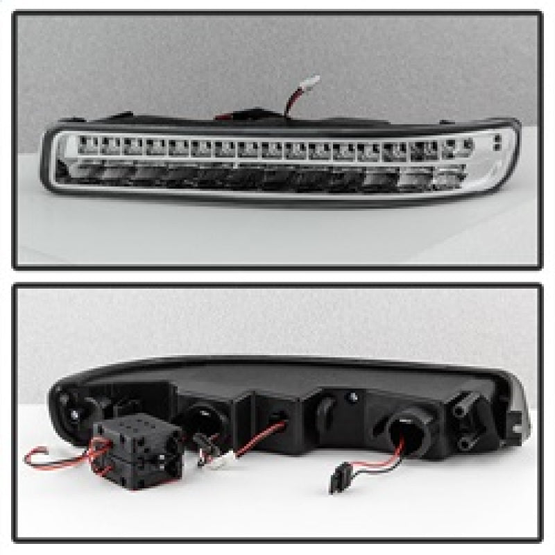 SPYDER xTune 99-06 GMC Sierra (Excl Denali) Full LED Bumper Lights - Chrome (CBL-GSI99-LED-C) 9029318