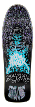 Santa Cruz Knox "Firepit" Silver Kaleidoscope 10" Skateboard Deck