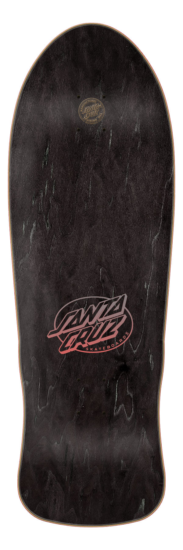 Santa Cruz O'Brien "Reaper" Silver Kaleidoscope 9.85" Complete Skateboard