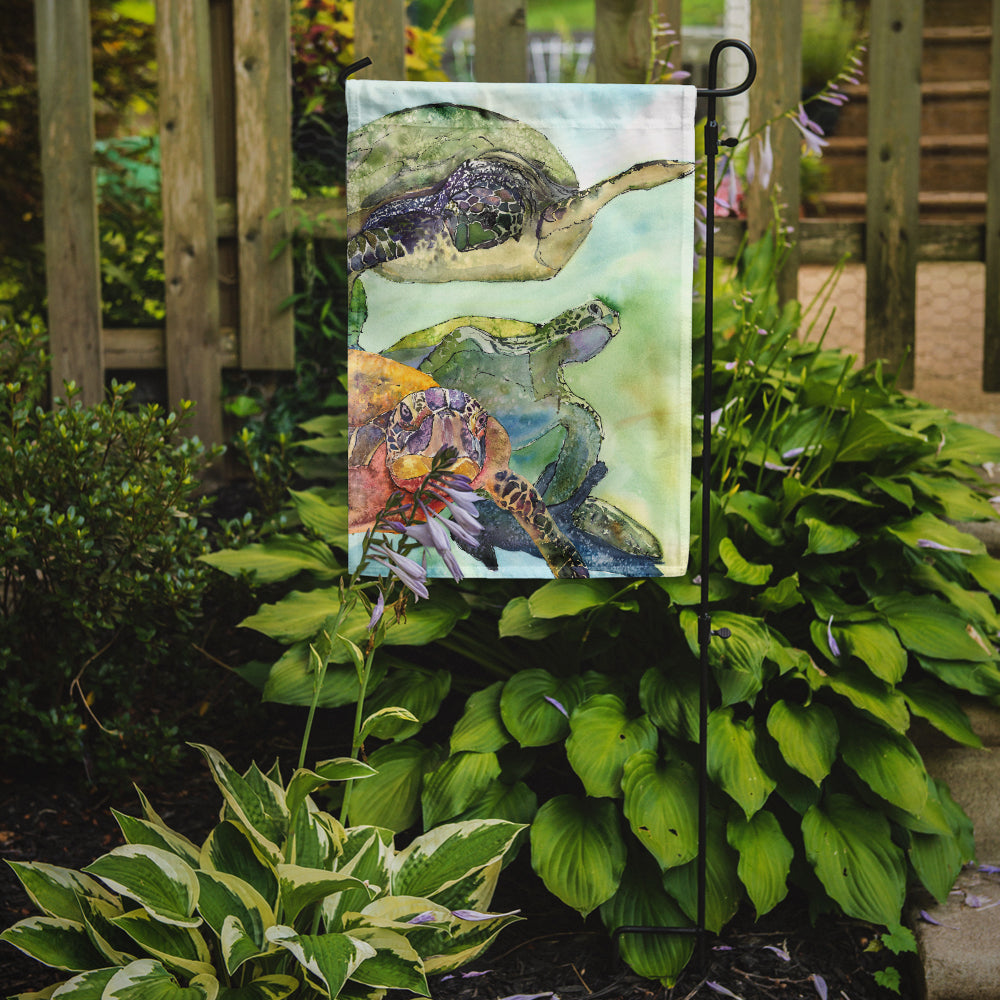Turtle Loggerhead Garden Flag Mailbox Decorative Yard Banner Outside Patio Artwork for Flower Beds, Garden Size, Multicolor