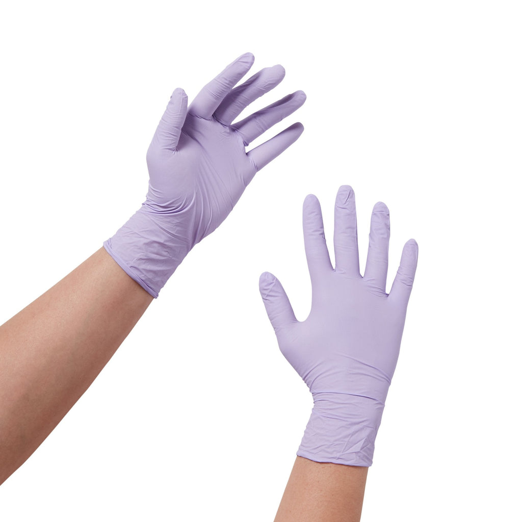 Halyard™ Lavender™ Nitrile Exam Glove, Small 52817