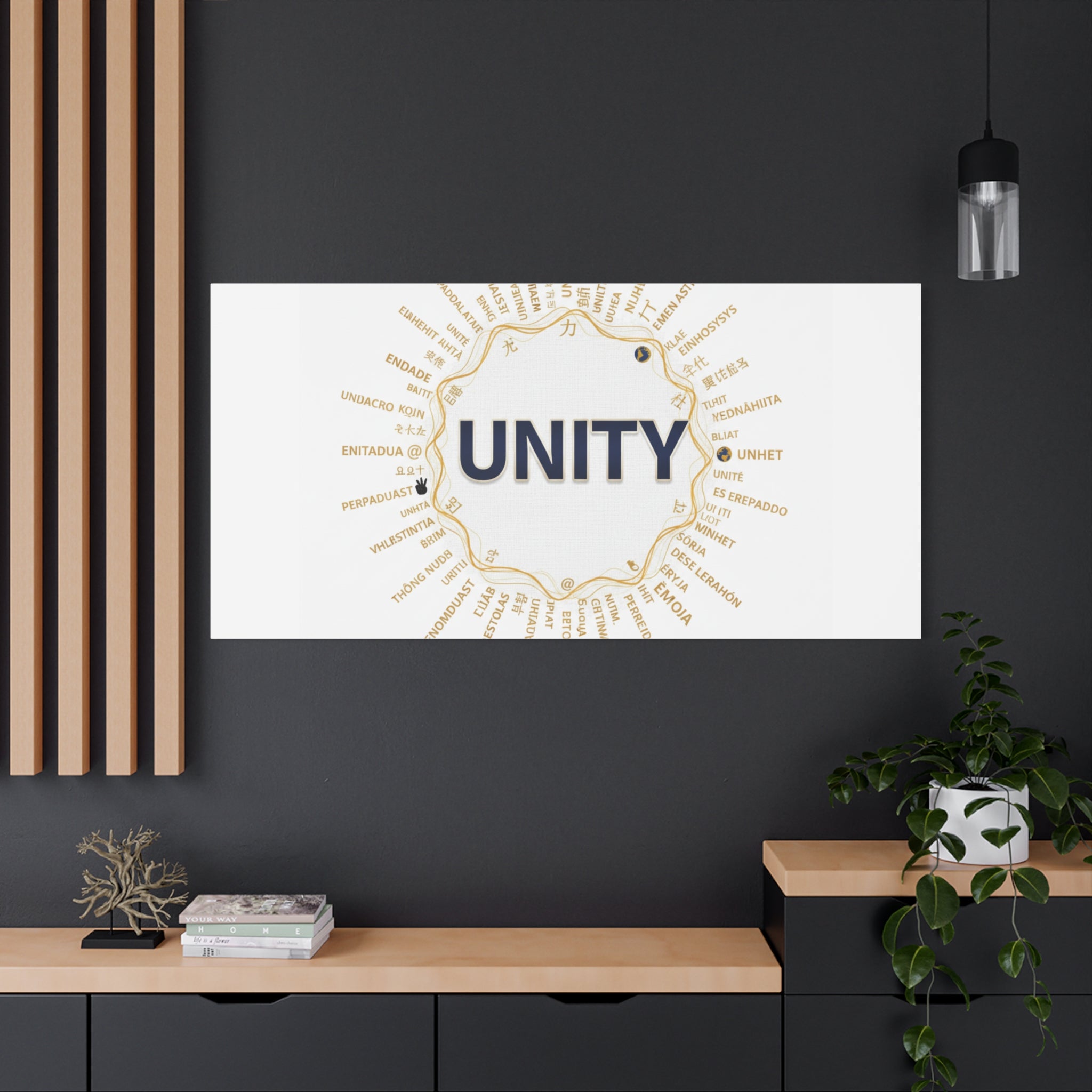 UNITY Canvas, Matte Stretched 1.25" | Dry January sober curious decor