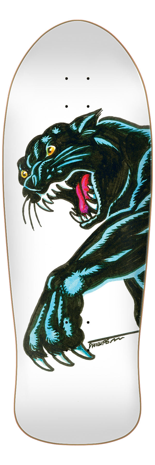 **Pre-Order** SANTA CRUZ NATAS KAUPAS SKETCH PANTHER 10.54" SKATEBOARD DECK