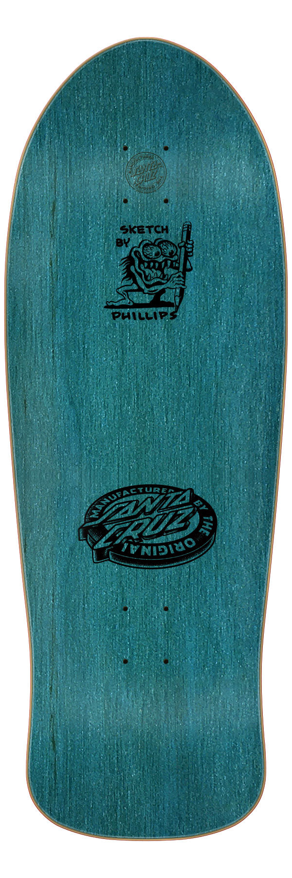 **Pre-Order** SANTA CRUZ NATAS KAUPAS SKETCH PANTHER 10.54" SKATEBOARD DECK