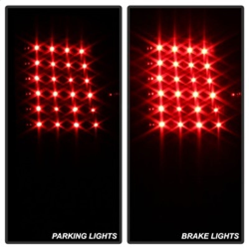 SPYDER Xtune Toyota Tundra 07-13 LED Tail Lights Black ALT-ON-TTU07-LED-BK 5013200