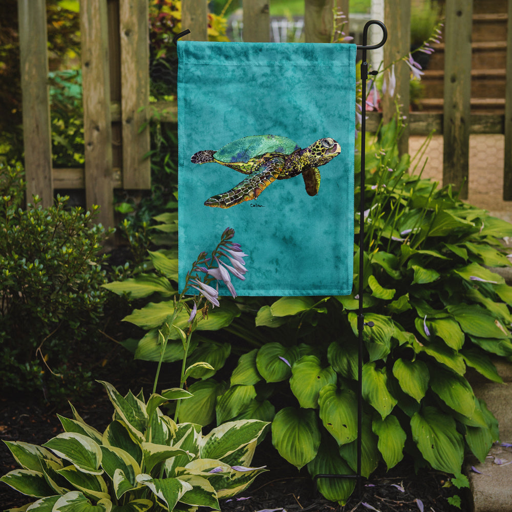 Turtle Garden Flag Mailbox Decorative Yard Banner Outside Patio Artwork for Flower Beds, Garden Size, Multicolor