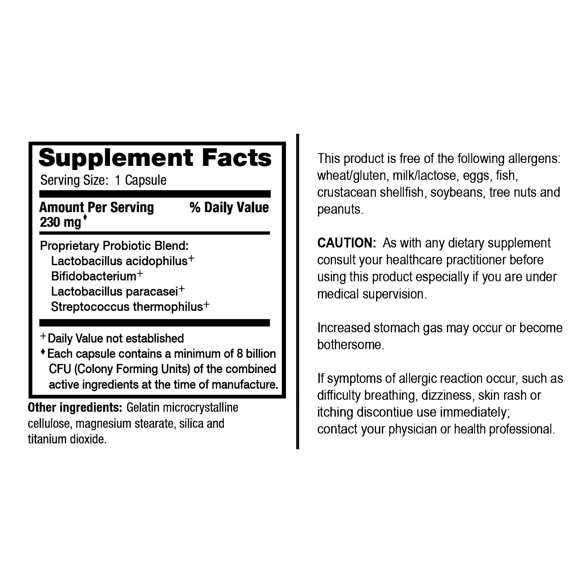 RisaQuad™ Probiotic Dietary Supplement 64980014703