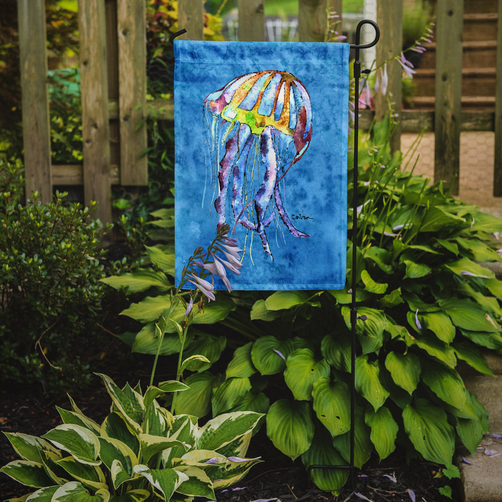 Jellyfish Garden Flag Mailbox Decorative Yard Banner Outside Patio Artwork for Flower Beds, Garden Size, Multicolor