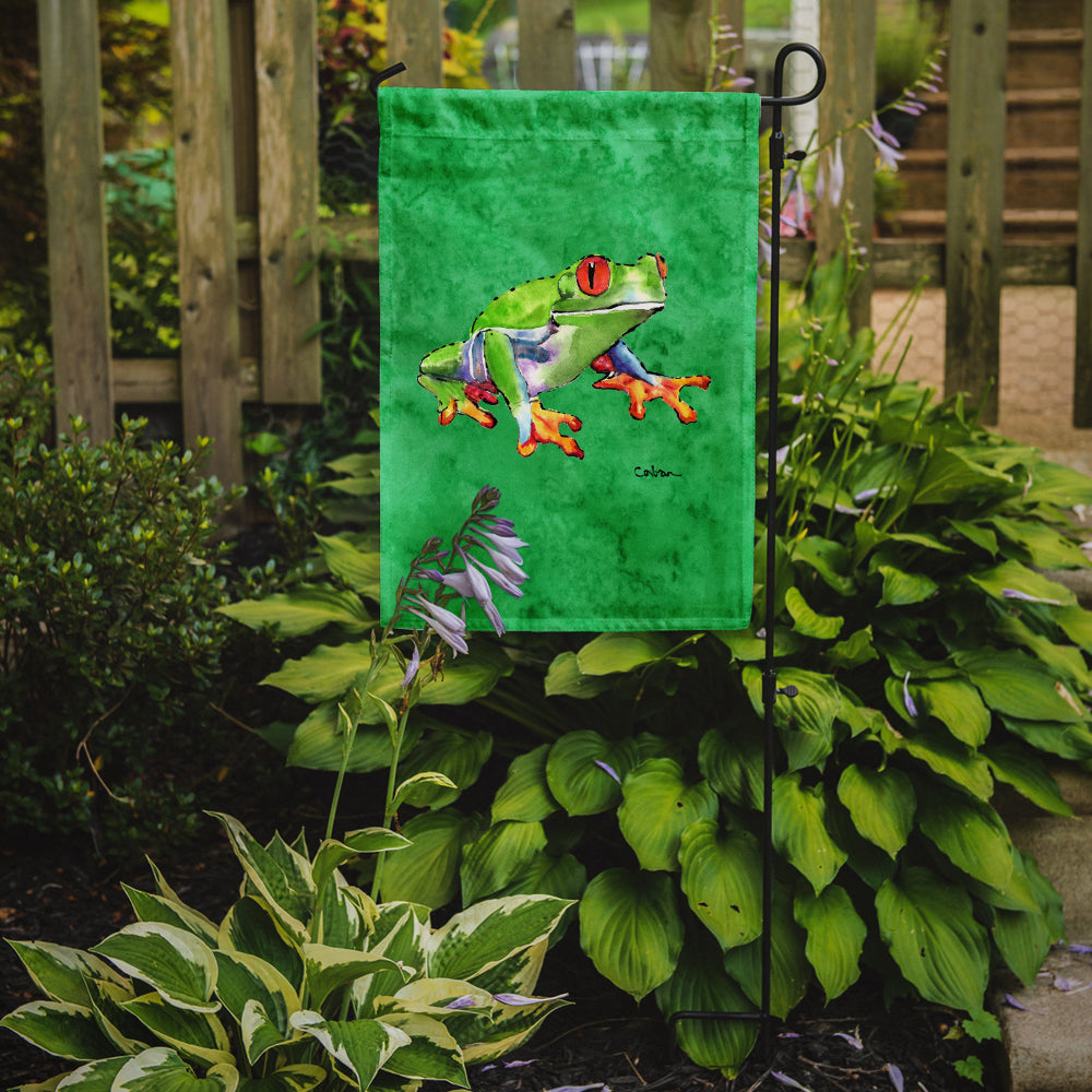 Frog Garden Flag Mailbox Decorative Yard Banner Outside Patio Artwork for Flower Beds, Garden Size, Multicolor