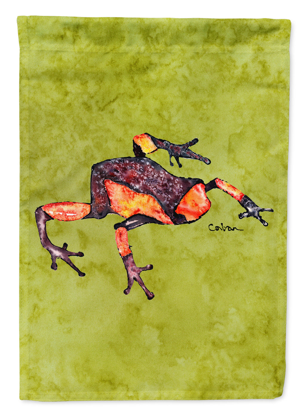 Frog Garden Flag Mailbox Decorative Yard Banner Outside Patio Artwork for Flower Beds, Garden Size, Multicolor