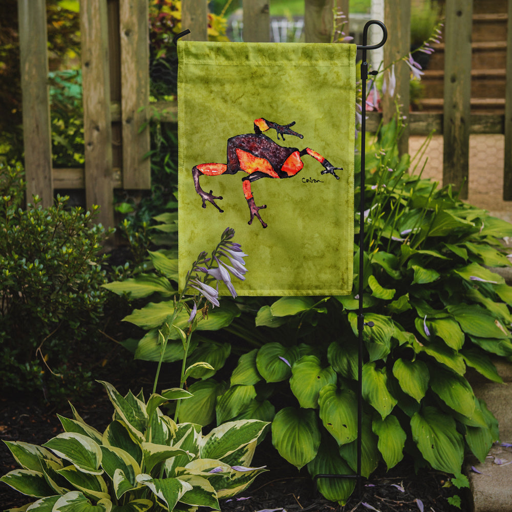 Frog Garden Flag Mailbox Decorative Yard Banner Outside Patio Artwork for Flower Beds, Garden Size, Multicolor